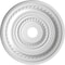 Ekena Millwork Cole PVC Ceiling Medallion (Fits Canopies up to 6"), Bright Coat Gold, 22"OD x 3 1/2"ID x 1"P CMP22COBGL - alternate 2